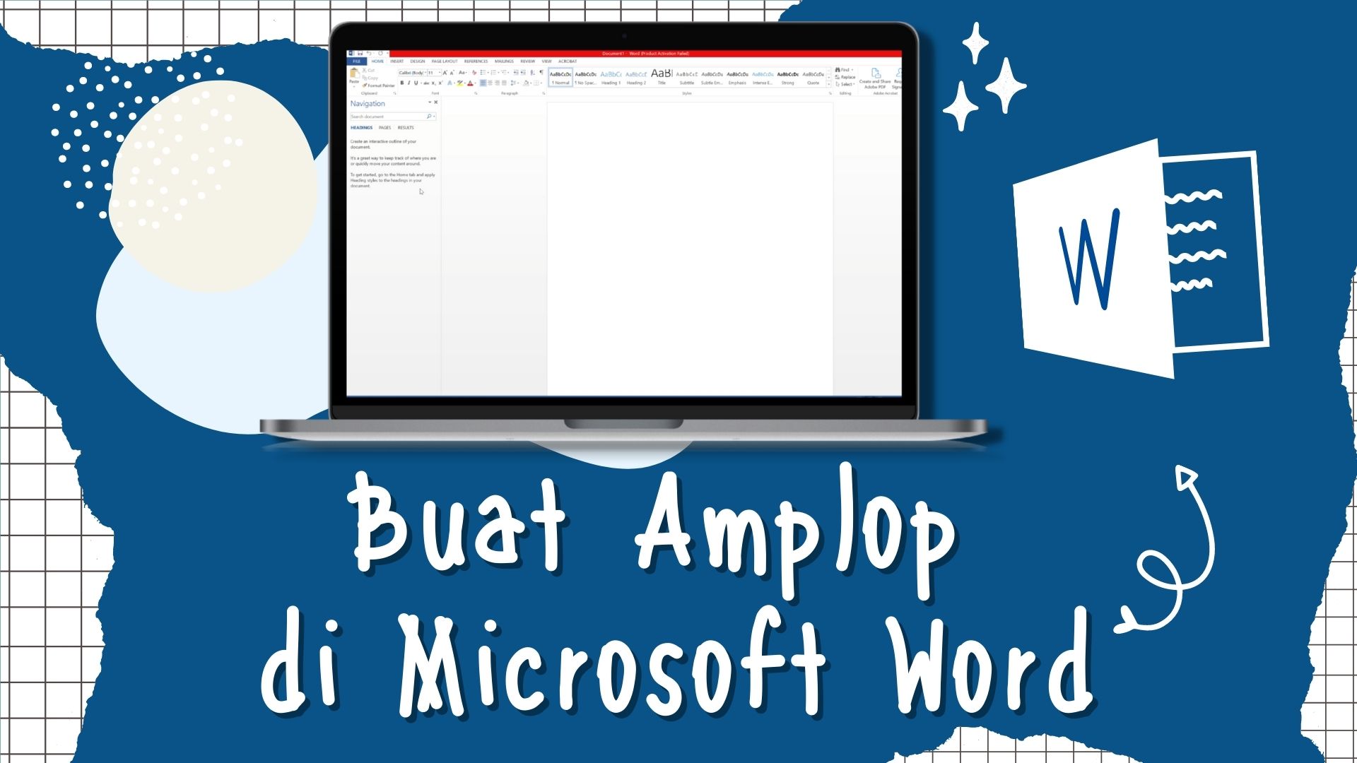 Cara Membuat Amplop di Microsoft Word