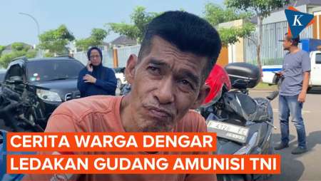 Cerita Warga Temukan 7 Granat Setelah Ledakan di Gudang Amunisi TNI Ciangsana Bogor