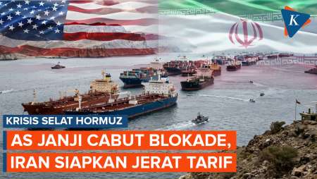 AS Langsung Cabut Blokade Pelabuhan Iran Usai Deal Selat Hormuz Tercapai