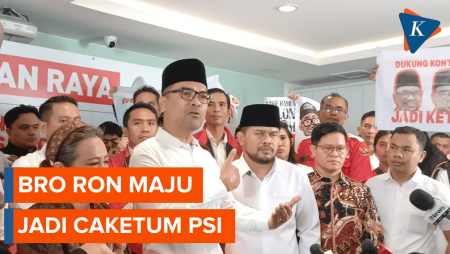 Ditantang Kaesang, Bro Ron Maju Jadi Caketum PSI