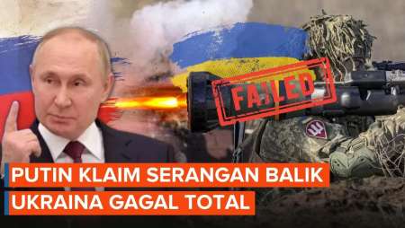 Ukraina Tuding Serangan Rusia Temui Kegagalan, Putin Klaim Ukraina Yang Gagal Total