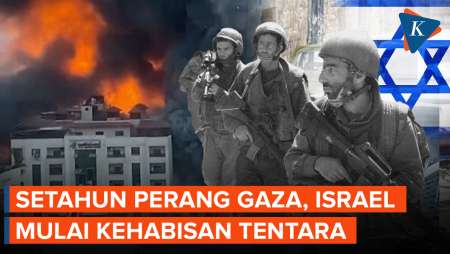 Israel Kekurangan Tentara Setelah Setahun Berperang di Gaza