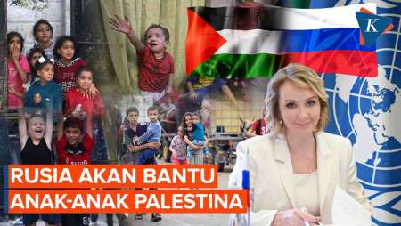 Rusia Siap Bantu Anak-anak Palestina