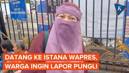 Datang ke Istana Wapres, Warga Laporkan Pungli Rp 3 Juta Saat Berjualan