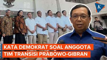 Tim Transisi Pemerintahan Diisi Petinggi Gerindra, Demokrat: Tidak Masalah
