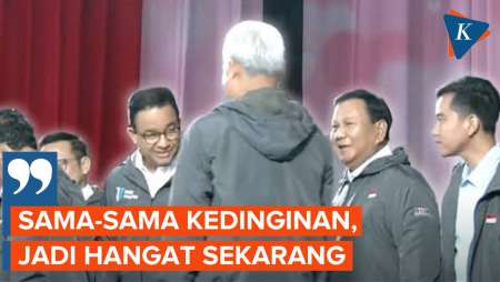 Ini Isi Obrolan Hangat Anies dan Prabowo di Paku Integritas KPK