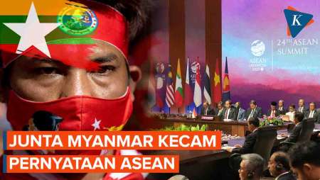 Junta Myanmar Kecam Pernyataan ASEAN soal Kekerasan Militer