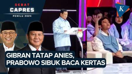 Ganjar dan Anies Sindir Bansos Pemerintah, Begini Ekspresi Prabowo-Gibran