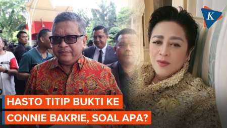 Hasto Titipkan Bukti Dugaan Skandal Petinggi Negara ke Connie Bakrie di Rusia