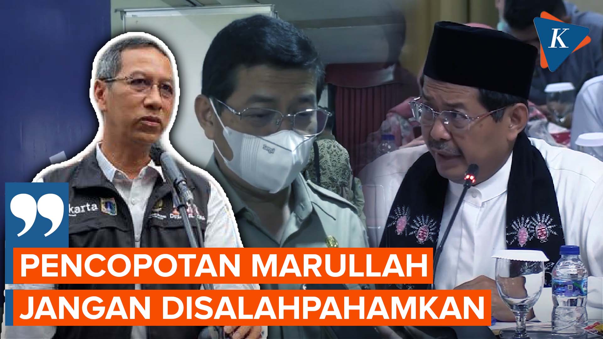 Marullah Matali Dicopot dari Sekda DKI, Heru Budi Sebut Sudah Sesuai Keppres