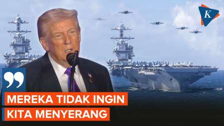 Trump: Bernegosiasi, Iran Tak Mau AS Menyerang
