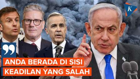 Netanyahu Gertak Balik Perancis, Inggris, dan Kanada