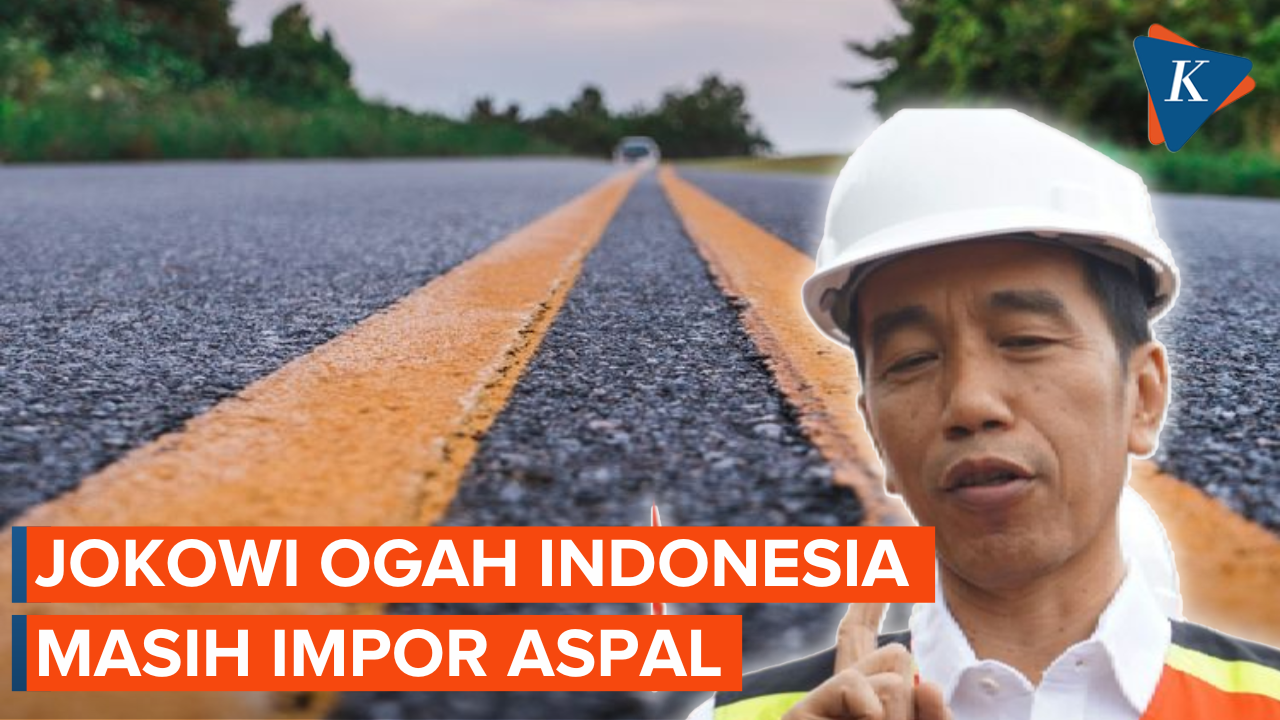 Jokowi Targetkan Indonesia Segera Berdikari Aspal