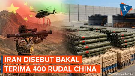 Iran Dikabarkan Akan Terima 400 Rudal China Senilai Rp1,2 Triliun