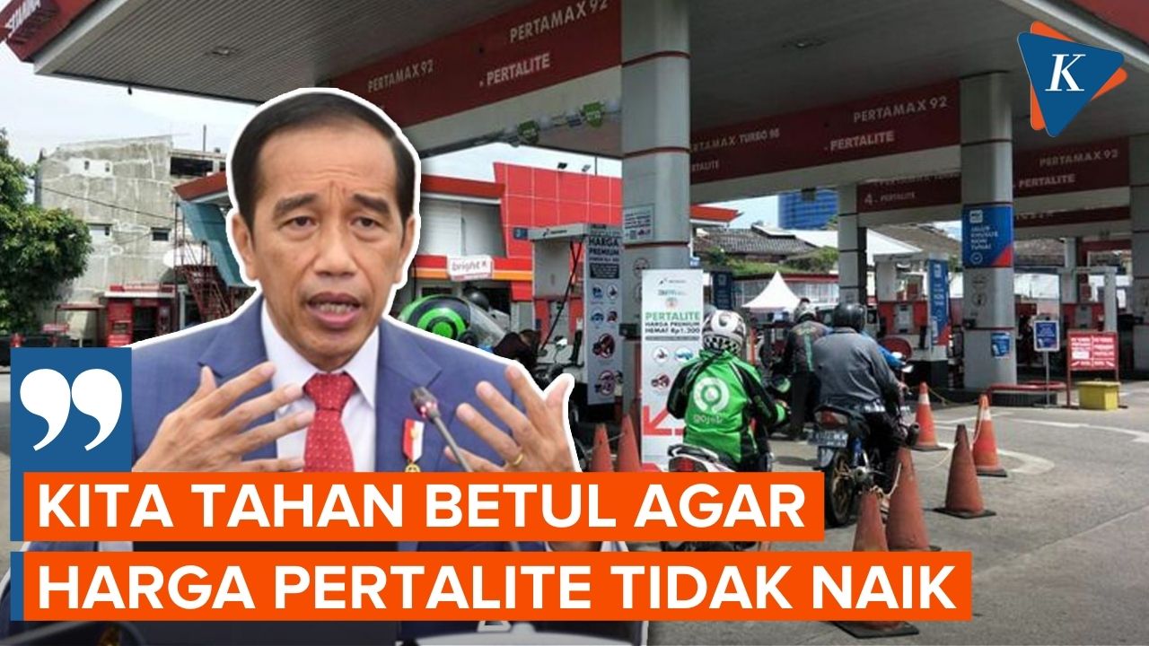 Cerita Jokowi saat Pemerintah Tahan Kenaikan Harga Pertalite lewat Subsidi