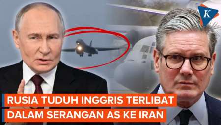 Rusia Tuduh Inggris Terlibat Langsung Dalam Serangan AS Ke Iran