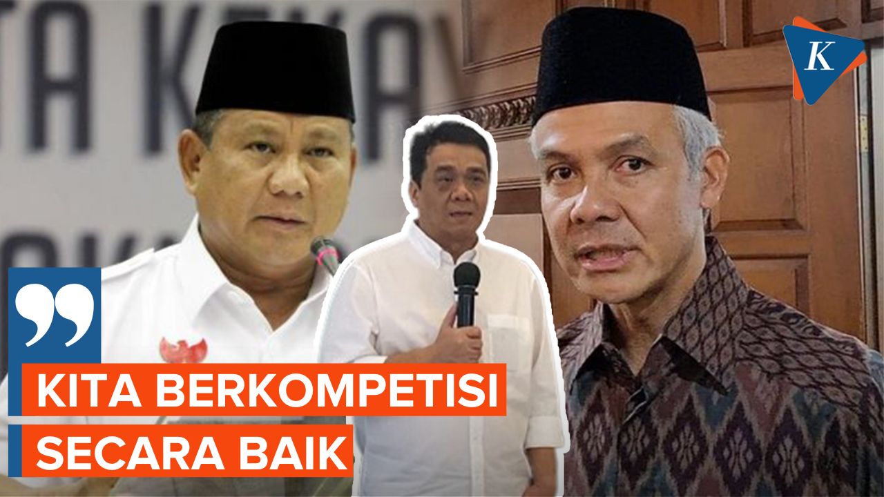 Gerindra Bicara Peluang Prabowo Lawan Ganjar di Pilpres 2024