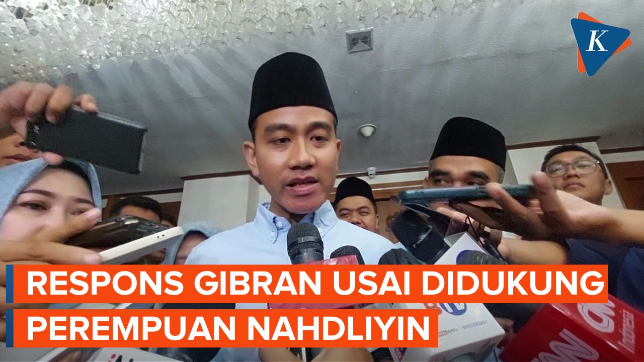 Gibran Dapat Dukungan dari Perempuan Muda Nahdliyin #Shorts