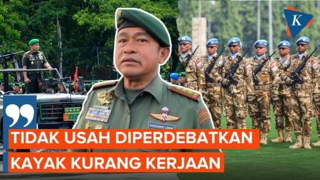 Soal TNI Duduki Jabatan Sipil, KSAD Maruli: Tidak Usah Ribut