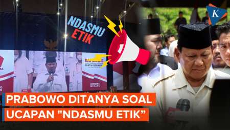 Prabowo Sempat Bungkam Saat Ditanya soal 