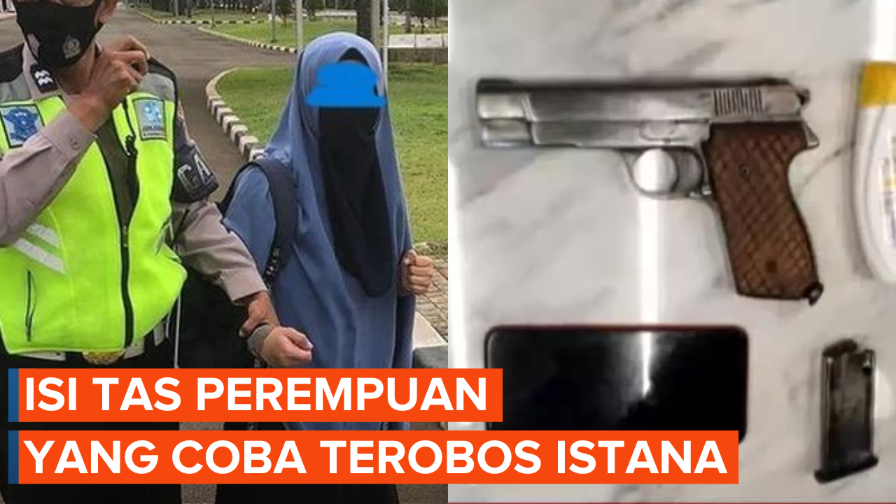 Tak Ada Benda Berbahaya, Ini Isi Tas Seorang Perempuan yang Coba Terobos Istana