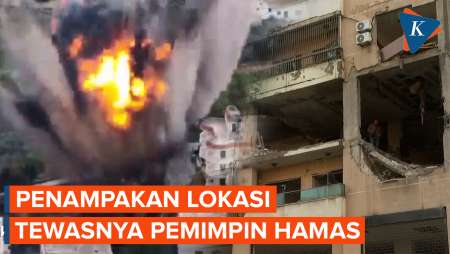 Penampakan Gedung Beirut Lokasi Tewasnya Pentolan Hamas