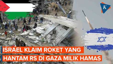 Israel Sebut Roket Sekutu Hamas Meleset saat Hantam RS di Gaza