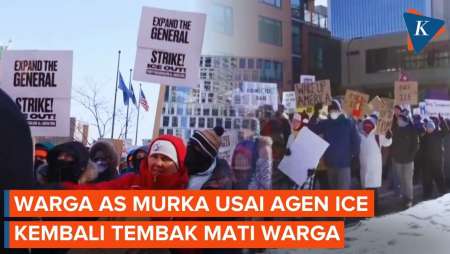 Demo Besar-besaran Di AS Buntut Agen ICE Kembali Tembak Mati Warga