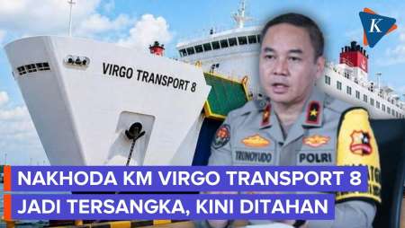 Nakhoda Jadi Tersangka KM Virgo Transport 8 Tenggelam, Kini Ditahan Polisi