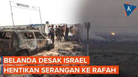 Belanda Desak Israel Segera Hentikan Serangan ke Rafah