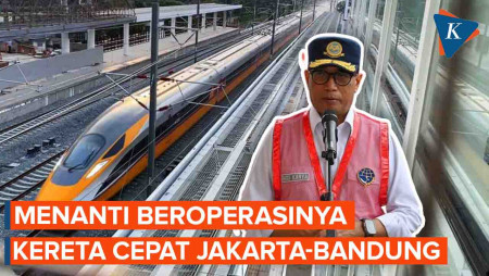 Kapan Kereta Cepat Jakarta-Bandung Beroperasi?
