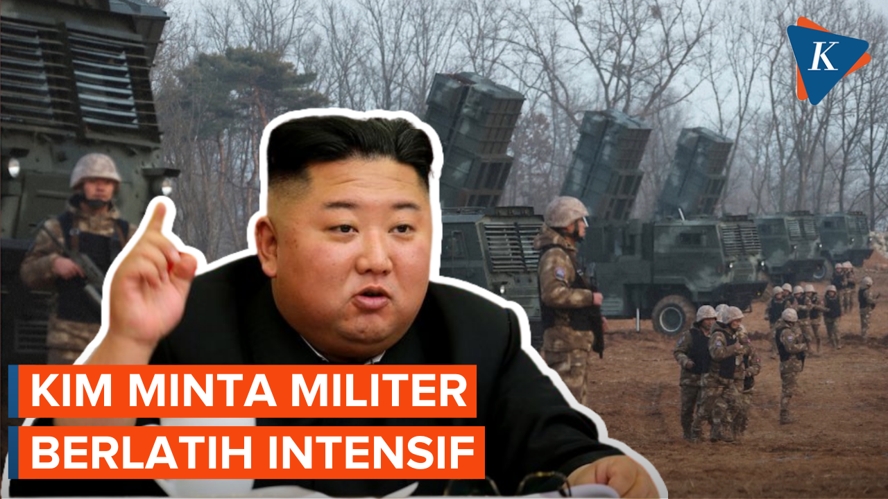 Kim Jong Un Minta Militer Berlatih dan Bersiap Hadapi Perang