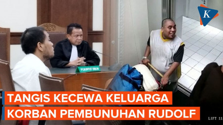 Keluarga Korban Kecewa Rudolf Tobing Divonis 20 Tahun Penjara