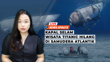 Pencarian Kapal Selam Wisata Titanic Diburu Waktu, Cadangan Oksigen Hanya Bertahan 4 Hari