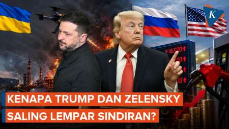 Trump-Zelensky Bentrok Lagi, Dua Presiden Saling Layangkan Sindiran