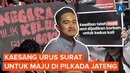 Bersamaan Putusan MK, Kaesang Urus Tiga Surat ke Pengadilan untuk Maju Pilkada Jateng