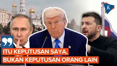 Zelensky Desak Putin Dijatuhi Sanksi, Trump: Itu Keputusan Saya, Bukan Orang Lain