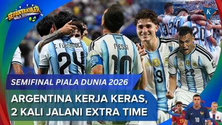 Perjalanan Argentina Ke Semifinal Piala Dunia 2026, Messi Cs Kerja Keras Di Fase Gugur