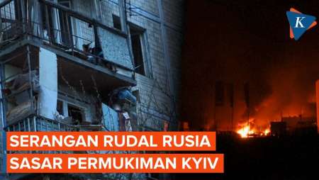 Empat Orang Tewas Dalam Serangan Rudal Rusia Di Kyiv, Seorang Anak Jadi Korban