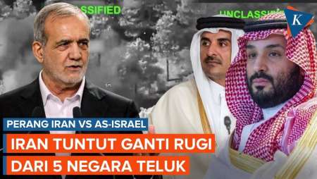 Iran Tuntut Ganti Rugi 5 Negara Teluk, Tuduh Terlibat Dalam Serangan AS-Israel