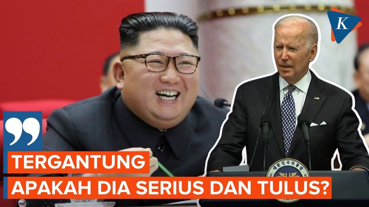 Biden Ingin Bertemu Pemimpin Korea Utara asal Kim Jong Un Serius dan Tulus