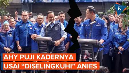 “Diselingkuhi” Anies, AHY Puji Ketegaran Kadernya