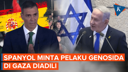 Gaza Damai, Spanyol Incar Netanyahu Agar Dihukum