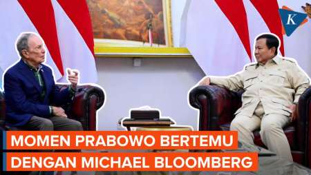 Presiden Prabowo Bertemu Dengan Michael Bloomberg, Apa Yang Dibahas?
