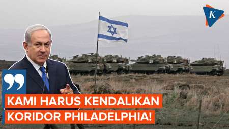 Tak Mau Dikuasai Hamas! Netanyahu Ngotot Ingin Tetap Kendalikan Koridor Philadelphia di Gaza