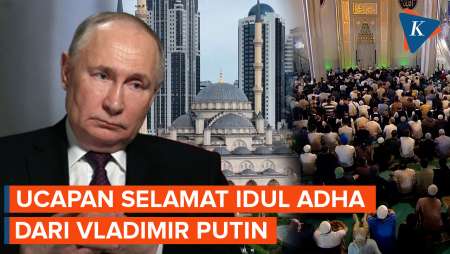 Presiden Vladimir Putin Ucapkan Selamat Idul Adha, Begini Isinya