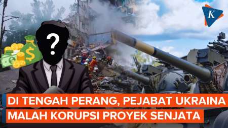 Di Tengah Perang, 4 Pejabat Ukraina Ditangkap karena Korupsi Pengadaan Senjata
