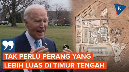 Biden: Kita Tak Perlu Perang yang Luas di Timur Tengah