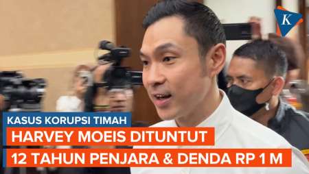 Harvey Moeis Dituntut 12 Tahun Penjara dan Denda Rp 1 Miliar di Kasus Korupsi Timah