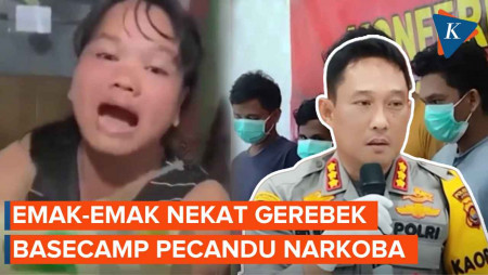 Emak-emak Bersatu Gerebek Tempat Pesta Narkoba